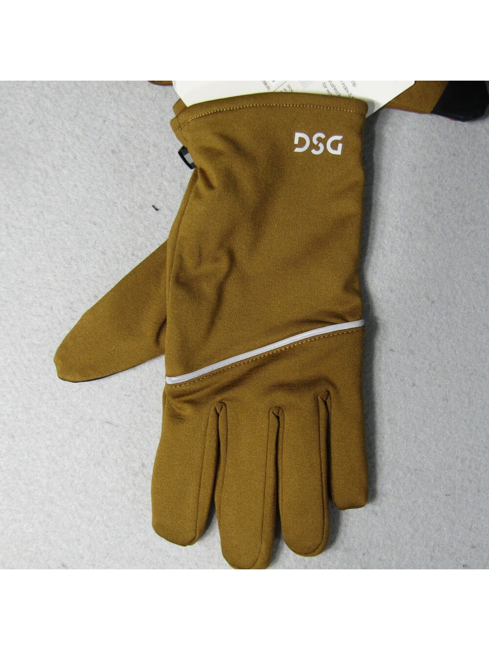 NWT DSG Performance Gloves Men's L/XL Brown Caramel